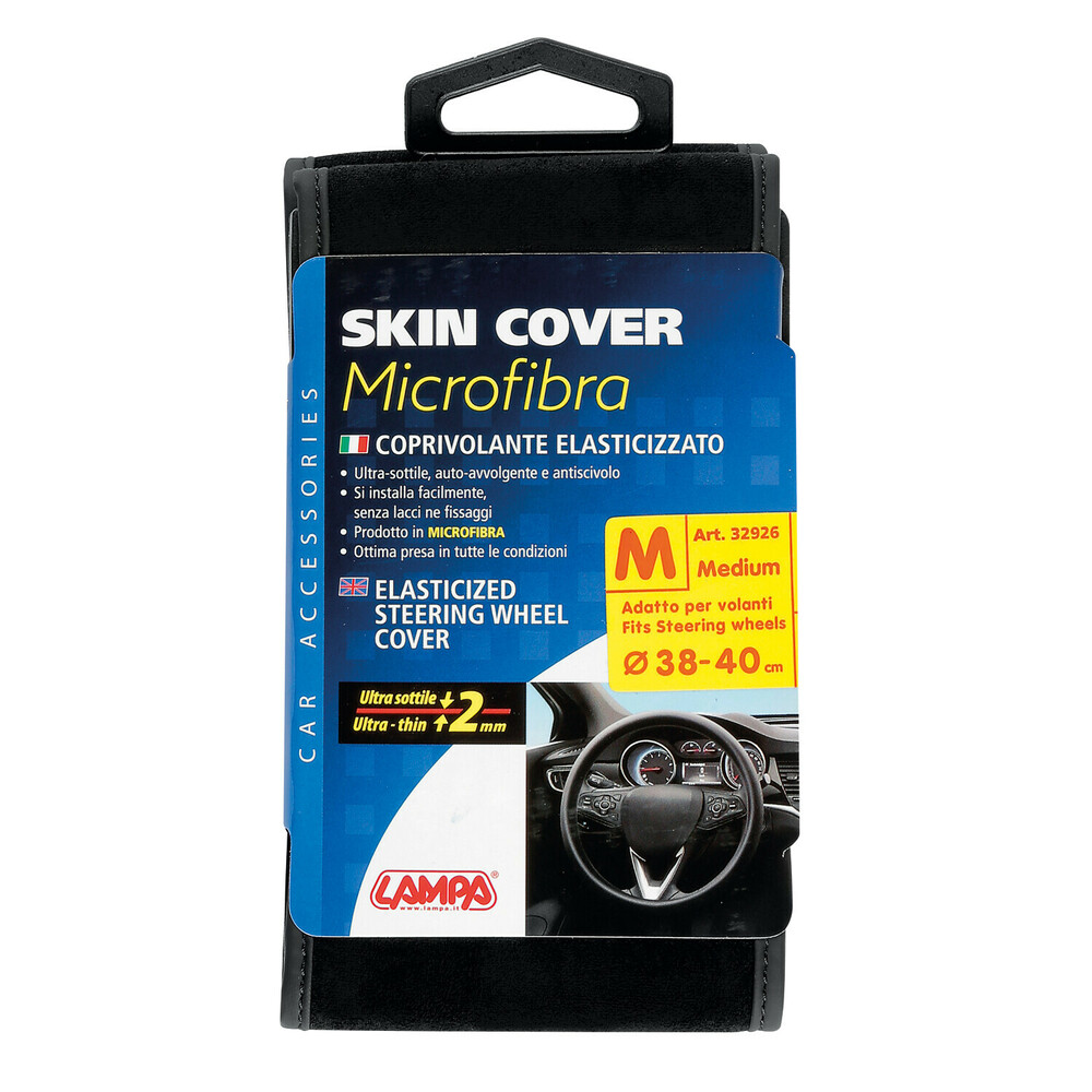 Skin-Cover, coprivolante elasticizzato – Microfibra – M – Ø 38/40 cm