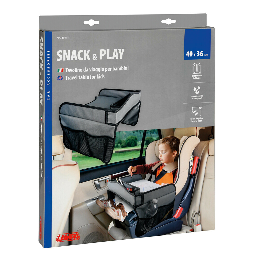 Snack & Play, tavolino da viaggio per bambini