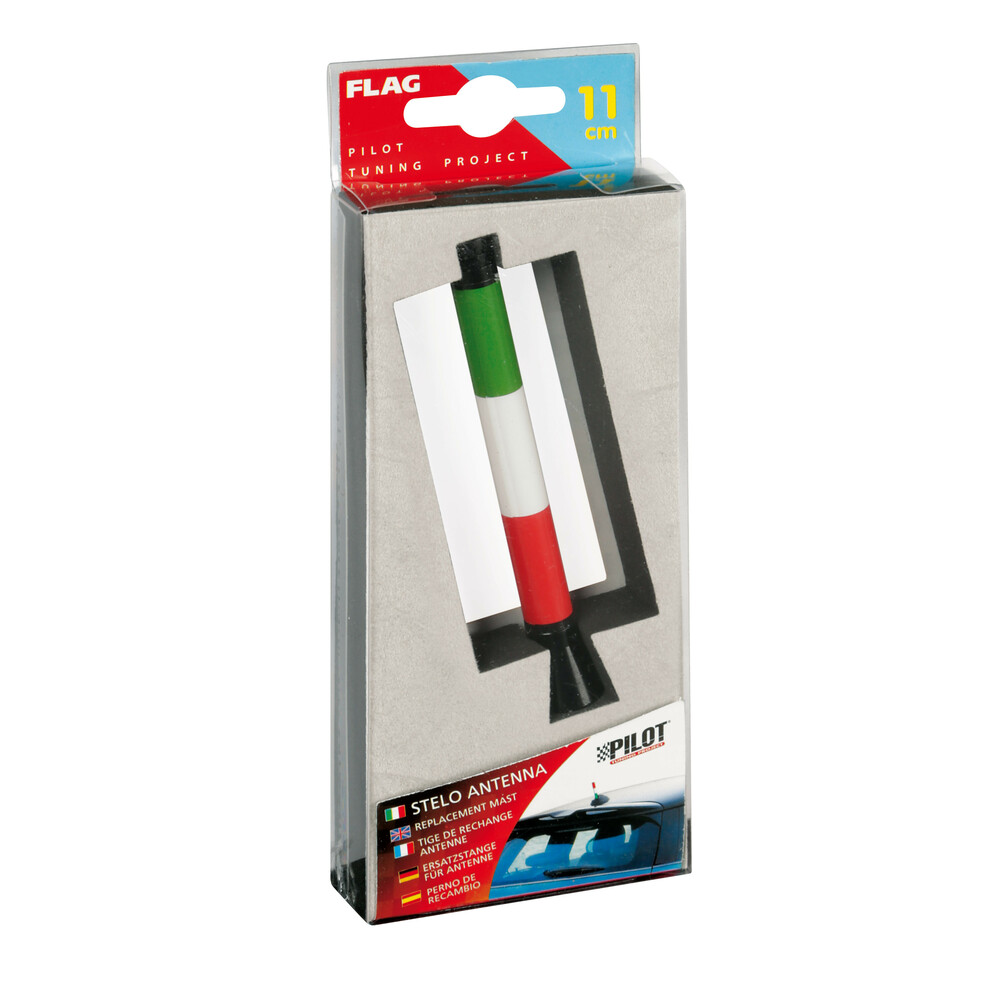 Flag, stelo antenna – 11 cm – Italy