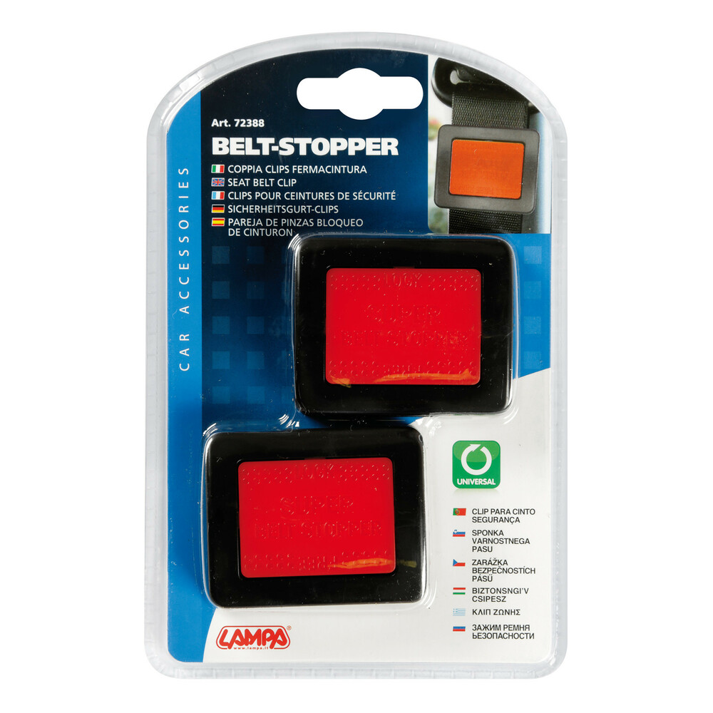 Belt-Stopper, Coppia clips fermacintura
