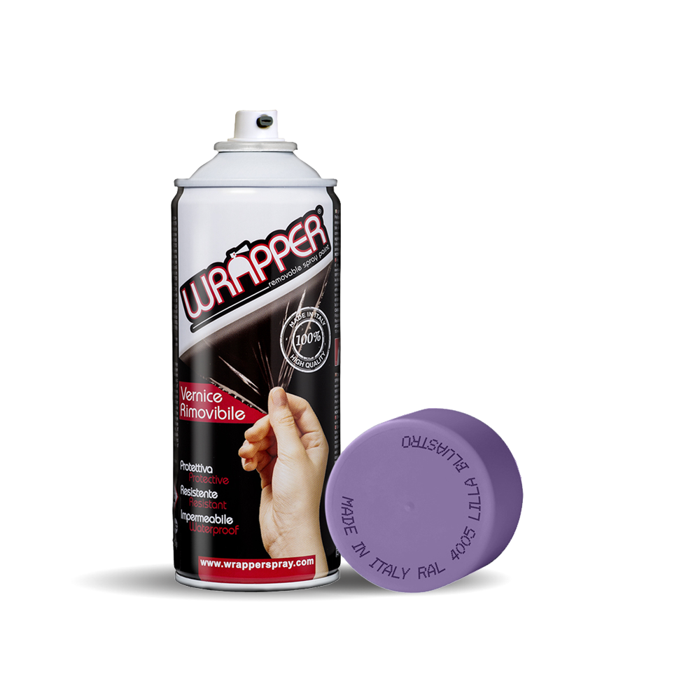 Wrapper, pellicola spray rimovibile, 400 ml – Lilla bluastro – Ral 4005