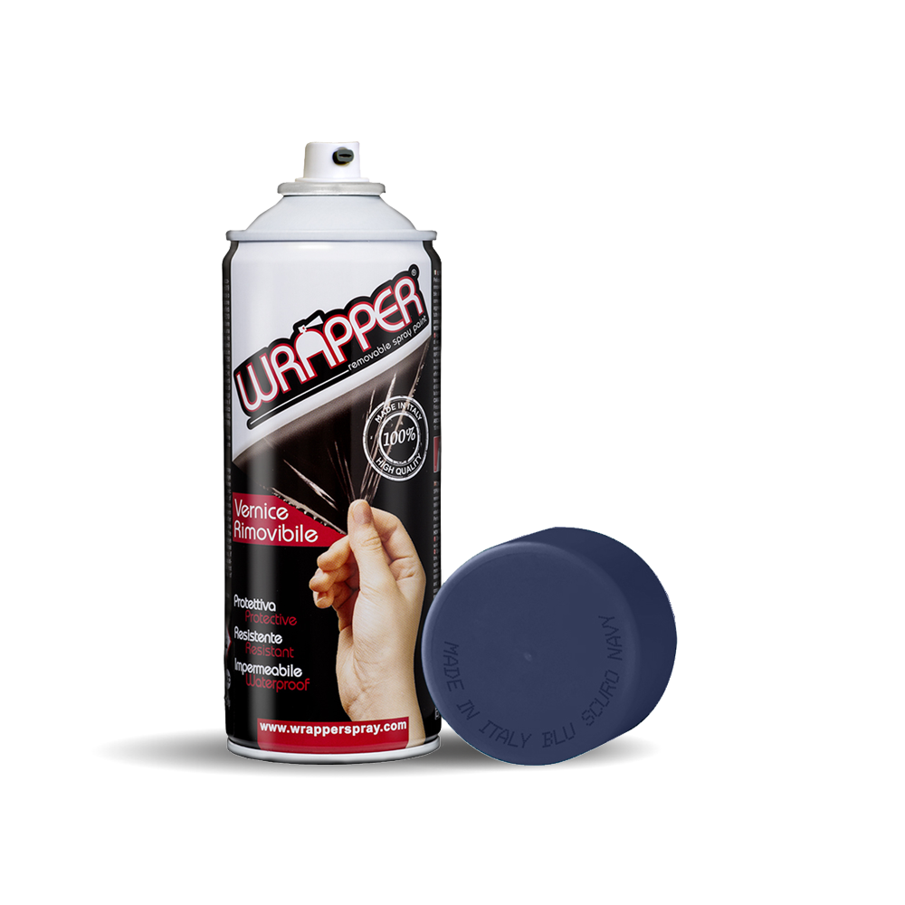Wrapper, pellicola spray rimovibile, 400 ml – Blu scuro navy